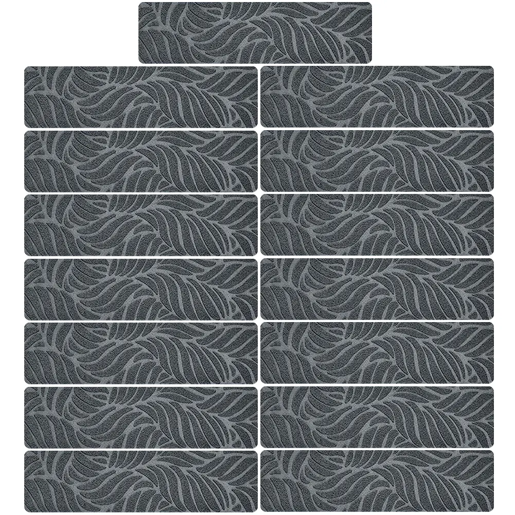 Self-Adhesive Non-Slip Stair Carpet Mat 76x20cm Indoor Stairs Treads Carpet Living Room Stairs Steps Tread Mats Nordic Stair Treads Carpets for Indoor Decoration