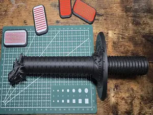 Dragon Sword Handle for Pool Noodle – 3D Printed in PETG