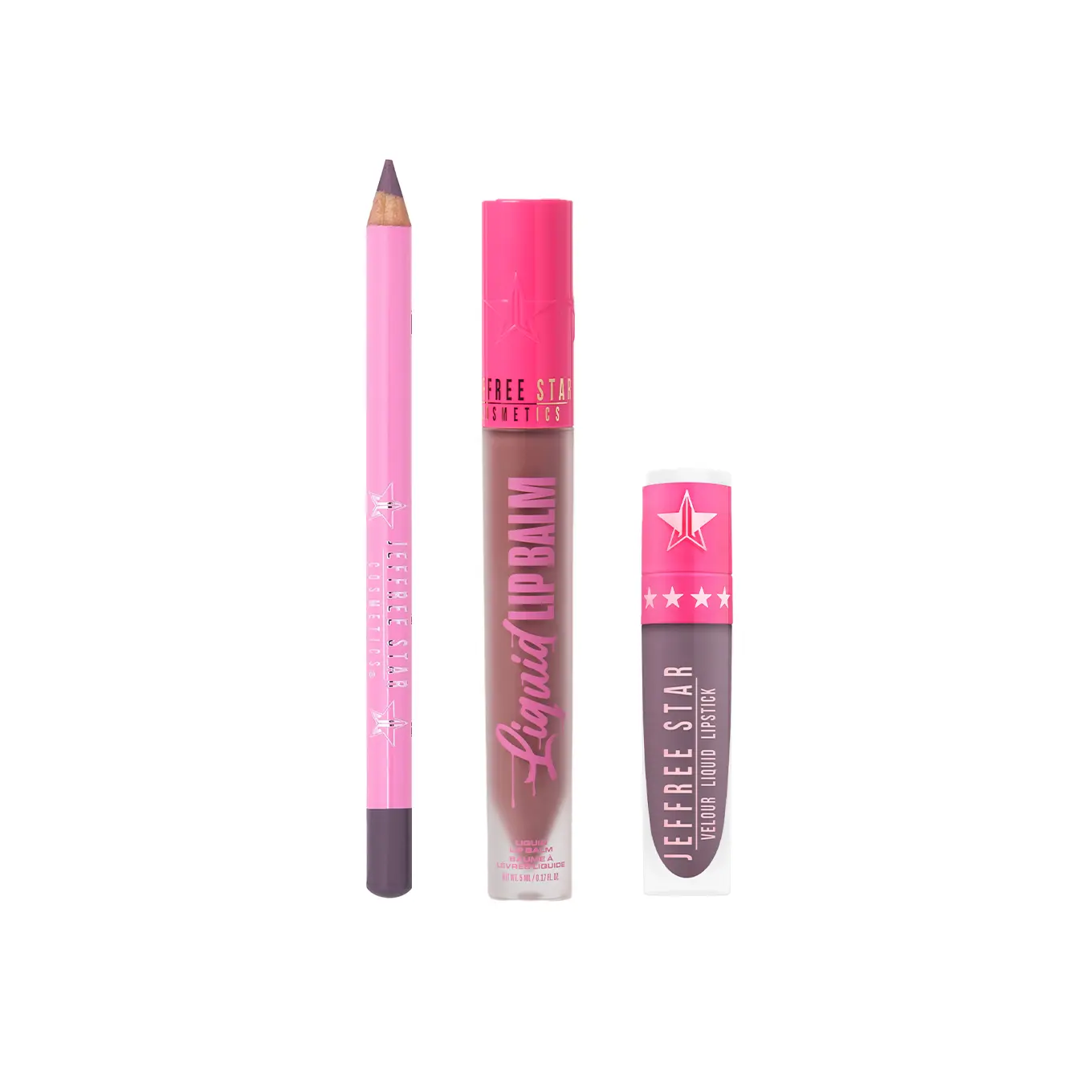 Scorpio Day to Night Lip Trio - Includes Velour Lip Liner, Velour Liquid Lipstick, & Liquid Lip Balm ALL in Shade 'Scorpio'