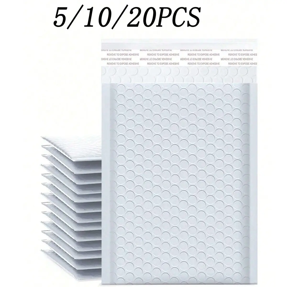 Bubble Mailer Envelopes, Self-Seal Padded Packaging Bags, Poly Mailers, Multi-Use Gift Wrapping, Jewelry Packing, Easy Shipping Supplies, Polymailers, Postal Mailing Bags, Plastic Envelopes