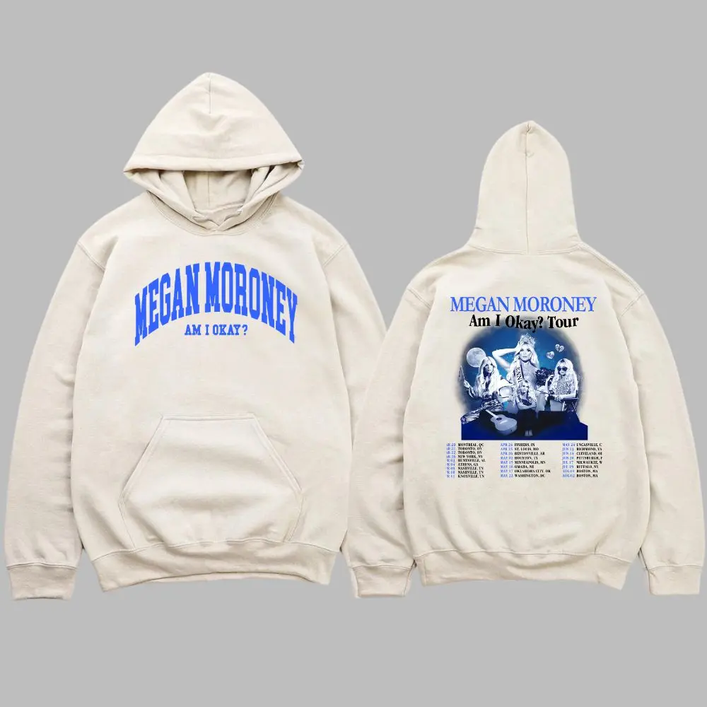 Megan Moroney Tour 2025 Sweatshirt Hoodie T-Shirt, Am I Okay Graphic Concert Merch, Country Music Fan Apparel Unisex