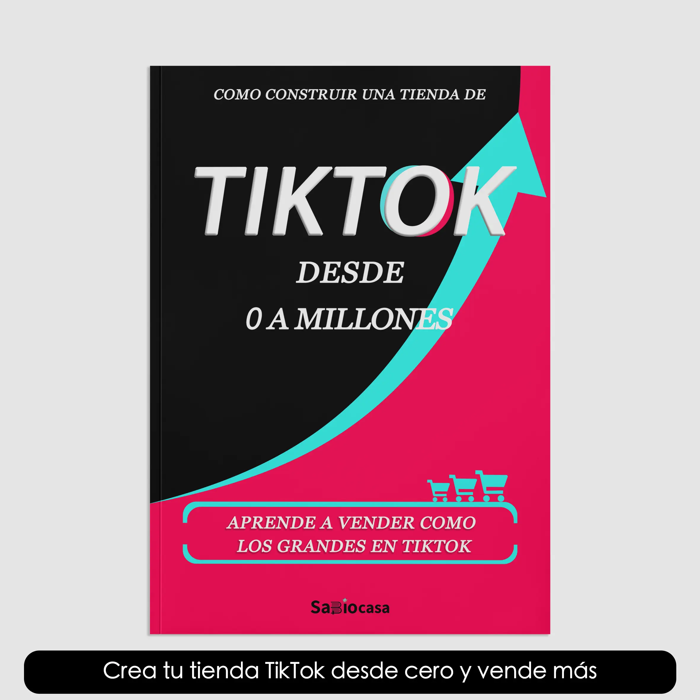 SabioCasa Un camino claro de visualizaciones a ventas. De cero seguidores a ingresos reales. Contenido, tienda de TikTok, ventas en vivo y anuncios pagados: explicado paso a paso.
