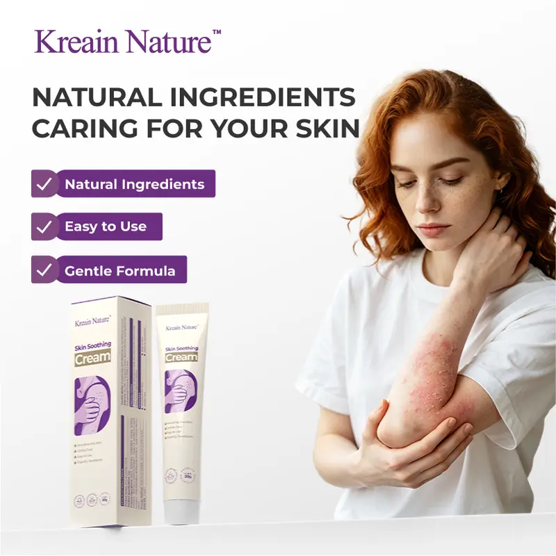 Kreain nature 3 Skin soothing and repairing cream, mild and gentle formula / suitable for all body use#SohoChic
