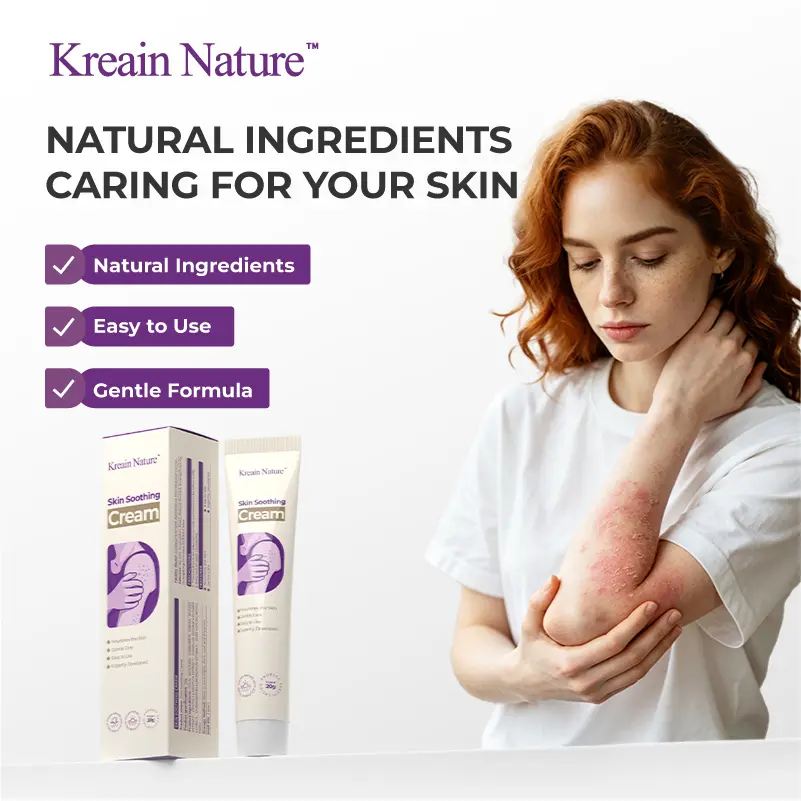 Kreain nature 5 Skin soothing and repairing cream, mild and gentle formula / suitable for all body use