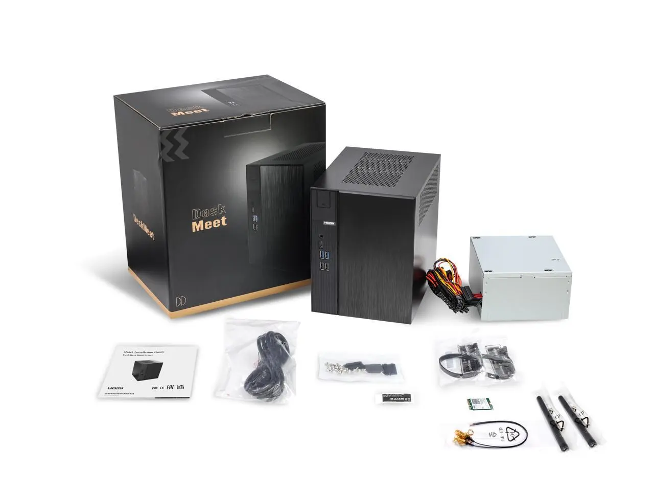 ASRock DESKMEET B760W/B/BB/BOX/US Intel Socket LGA1700 Intel B760 Barebone System