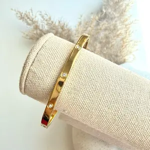 Golden Stainless Steel Bracelet