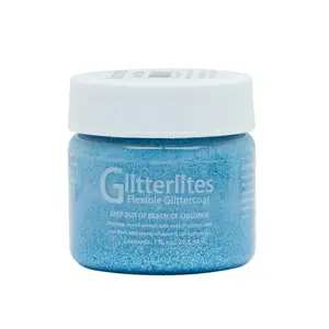 Angelus Glitterlites Paint - Sky Blue