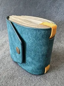 Compact Fashionable Leather Card Holder, Durable Waterproof Mini Wallet, Perfect for Cards and Cash, Ideal Travel Companion, Pocket Size Organizer