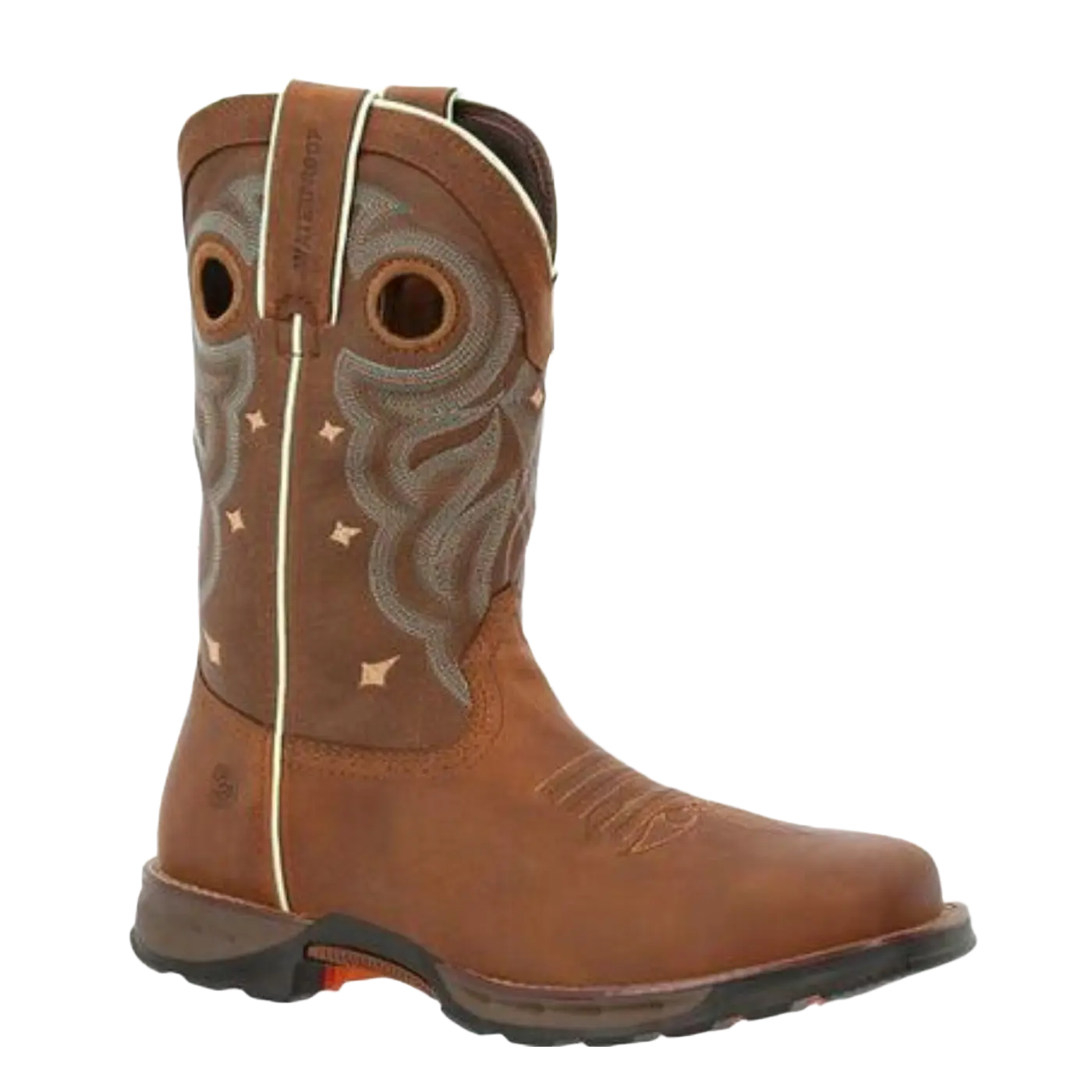 Durango® Maverick™ Ladies 10" Western Rugged Tan Steel Toe Boot DRD0416