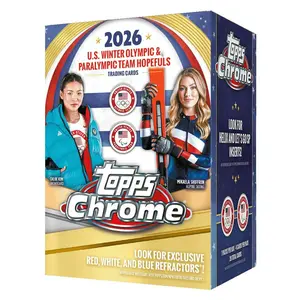 2026 Topps Chrome U.S. Olympics 7-Pack Blaster Box