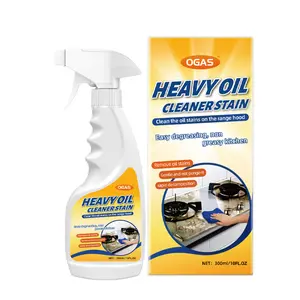 Heavy Oil Cleaner Stain, Multi Purpose Cleaner for Kitchen Use, Multi Surface Oil and Grease Remover for Oven, Stove, Range Hood, Sink and Appliances