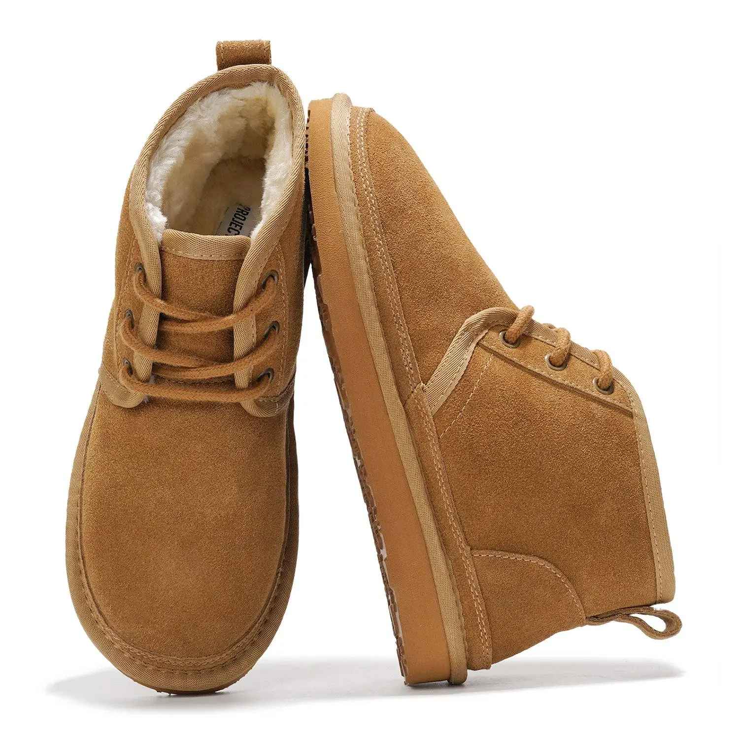 Project Cloud Women's | 100% Genuine Suede Ankle Boots | Memory Foam | Lightweight | Non-Slip - Julee