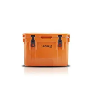 Cobalt 25 Quart Roto-Molded Super Ice Cooler | Large Ice Chest Holds Ice Up to 3 Days |