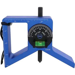 Magnetic Pipe Centering Head with Punch 180 °   Rotating Dial and Level