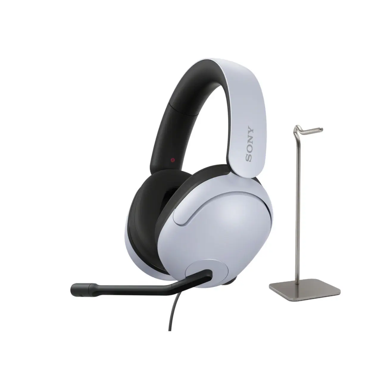 Sony INZONE H3 Wired Over-Ear Gaming Headset with Metal Alloy Headphone Stand, 360 Spatial Sound, Ambient Sound Mode, High Compliance Diaphragm for PC, Smartphone Gamers