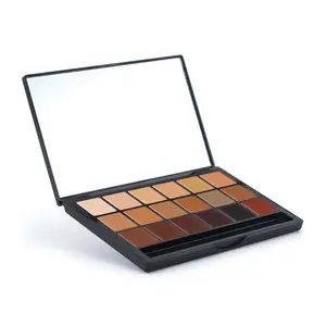 Graftobian HD Glamour Creme Super Palette Inclusion - Lightweight and Full Coverage Cream Foundation and Concealer