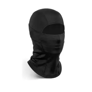Two Styles Full Face Cover, Smooth Ice Silk & Ventilated Mesh Head Cover, Cooling Soft Breathable Headgear for Men Women Daily Outdoor Sports Use