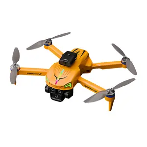 2025 New Flagship Foldable Drone with Dual Cameras, Brushless Motor, Optical Flow Positioning & Intelligent Follow – Ideal Christmas & Halloween Gift for Beginners