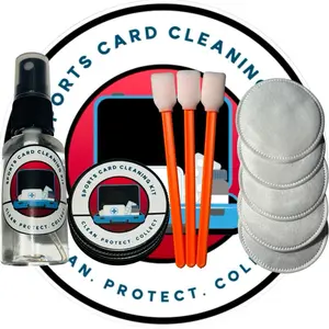Poké/Sports Card Cleaning Kit Spray Polish Wax Grading Preparation PSA SGC BGS TCG