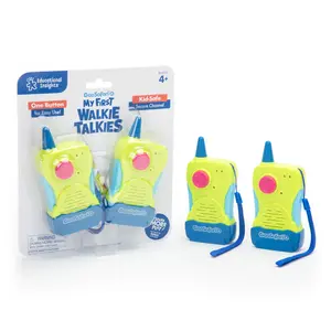 Educational Insights GeoSafari Jr. Walkie Talkies - Preschool Science Toy, Science for Kids, Toddler Toys, Gift for Ages 4+