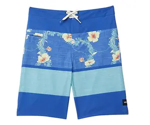 Vans Print Stripe Boardshort Boys Active Shorts