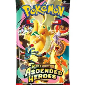 Pokémon Mega Evolution Ascended Heroes Trading Card Game Pack for Kids Ages 6+