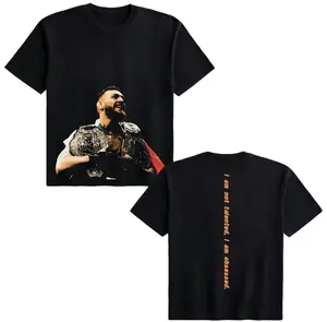 UFC Conor McGregor Unisex T-Shirt – 250GSM Cotton Oversized Menswear Graphic Crewneck Shortsleeve Tee, Comfort Casual Streetwear Top, Premium Cotton Summer Outfit, Everyday Wear, Fan Merch, MMA Event Apparel, Trendy Sport Streetwear