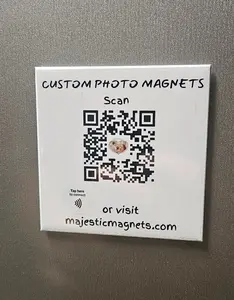 BARCODE MAGNETS(2.5" x 2.5") (WITH NFC TAG)