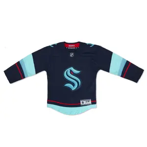 Seattle Kraken Toddler Home Team Jersey Blank