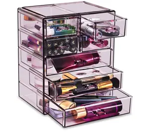 Sorbus Makeup and Jewelry Storage Case with 7 Drawers