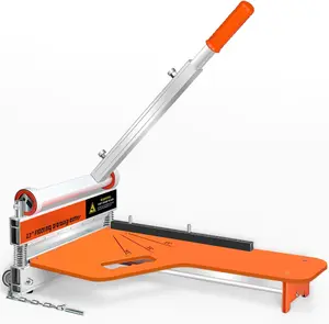 Laminate/Vinyl Floor , 13 Vinyl Plank  with Wheel  Just 1 Step Meet Angle&Length , Flooring Tools - Cuts Laminate Floor, Engineer , LVP/T, VCT, SPC, WPC