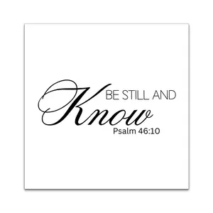 Be Still and Know Precut Quilt Square