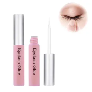 Waterproof Eyelash Glue, 1 Count Quick-drying Transparent Adhesive, Professional Low-allergen Formula for Sensitive Eyes, Makeup, Diy Eyelash Extensions