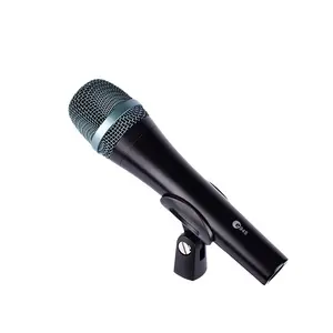 Professional Handheld Wired Dynamic Microphone - Durable Audio Device for Stage Performances, Home Karaoke
