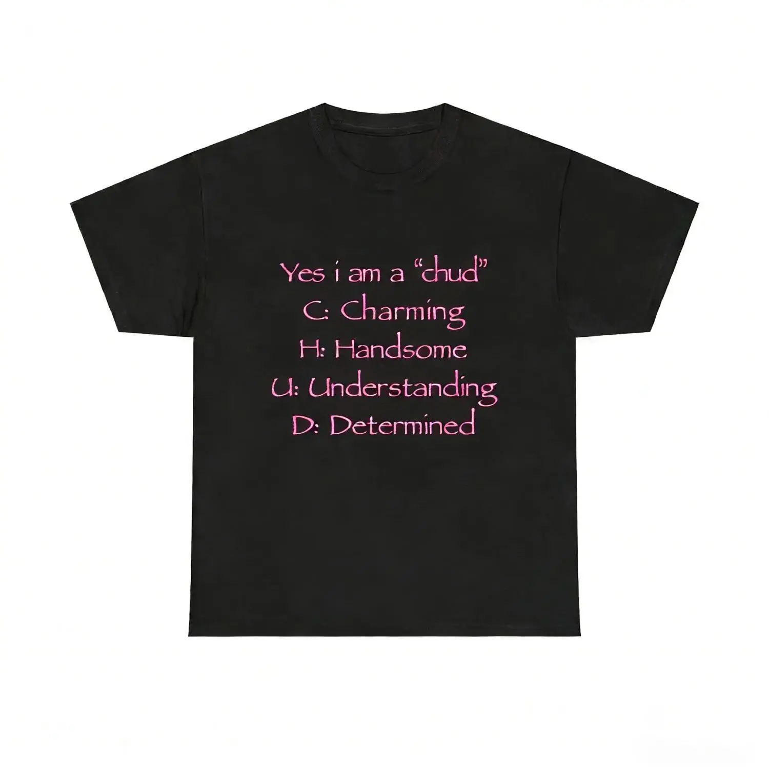 Chud Acronym Meme T Shirt Unisex Cotton Tee