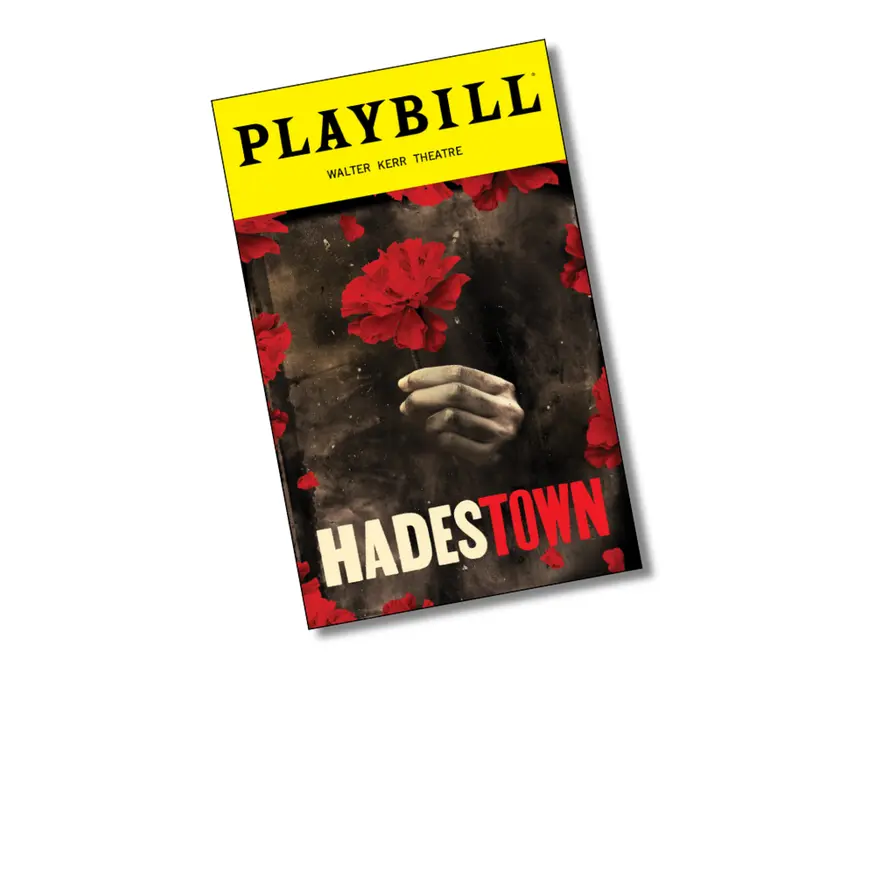 Hadestown Playbill Sticker