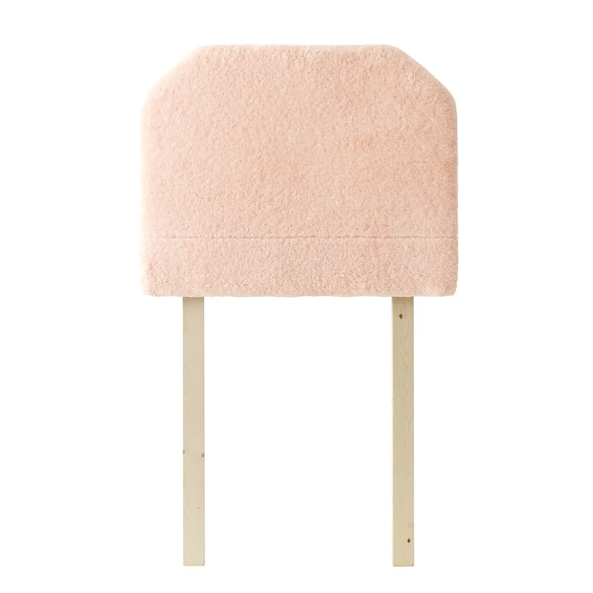 Headboard with Legs - Plush Chunky Blush