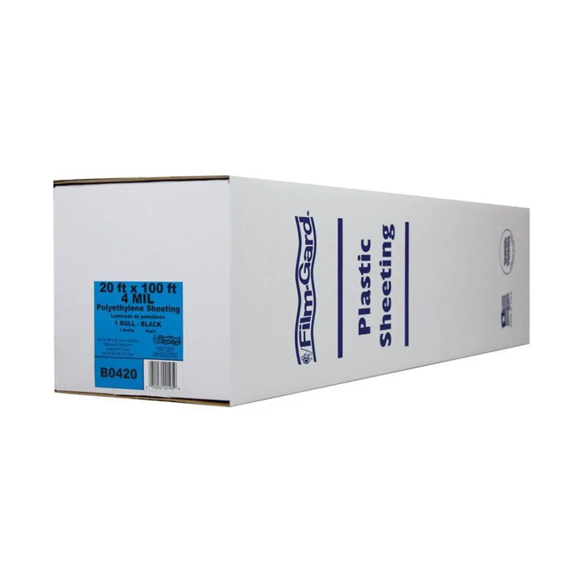 Berry Plastics 625949 4 mil 20 x 100 ft. Film Polyethylene Sheeting - Black