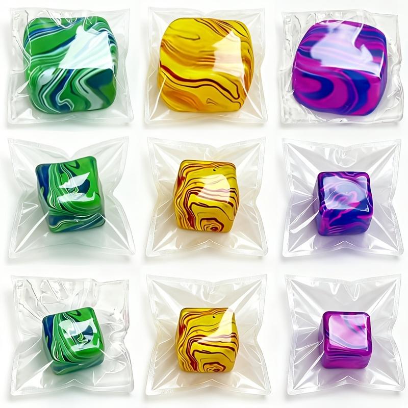 Ringed Squishy Toy, Sensory Toy, Spinning Squeeze Toy - Taba, Squishy Toy for Kids, Soft Touch, Hand Exercise - Durable TPR Material, 3 Sizes Available: Small, Medium, Large - Soothing Fidget Spinner, Soft Texture, Swinging Design - Party Gift