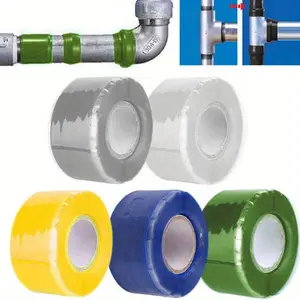 High pressure and high temperature waterproof tape self-adhesive silicone tape insulation multi-purpose pipe repair self-adhesive tape
