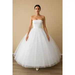 Crinoline 6 Hoop Skirt Petticoat for Ball Gowns & Quinceanera Dresses