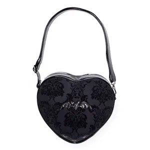 Damask Heart Goth Bag