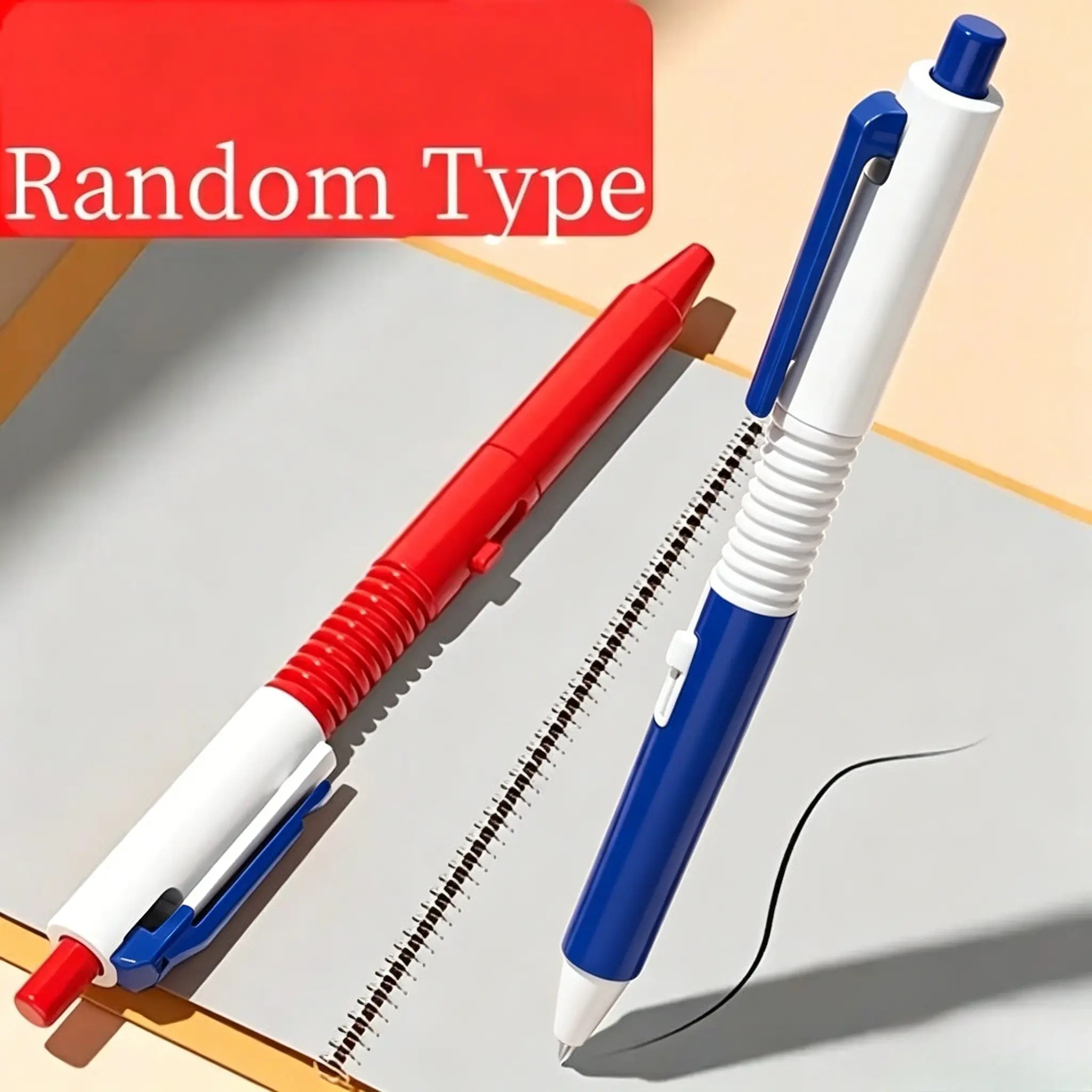 2pc Funny Prank Water Spray Pens, Novelty Pens, Personalized Plastic, Screw Cap, Medium Tip, Ideal for Students, Perfect Gift Idea, Unique Pens