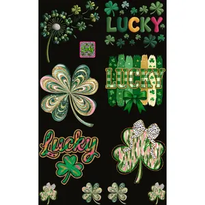 LUCKY (4) PREMADE GANGSHEET - 22X36 DTF TRANSFERS - DIRECT TO FILM