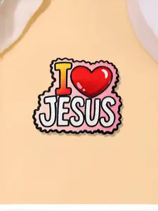 Love Jesus Book Decoration Clothing Accessories Bag Decorations Brooch Creative Badge, Stylish & Durable Design, Perfect Gift Idea