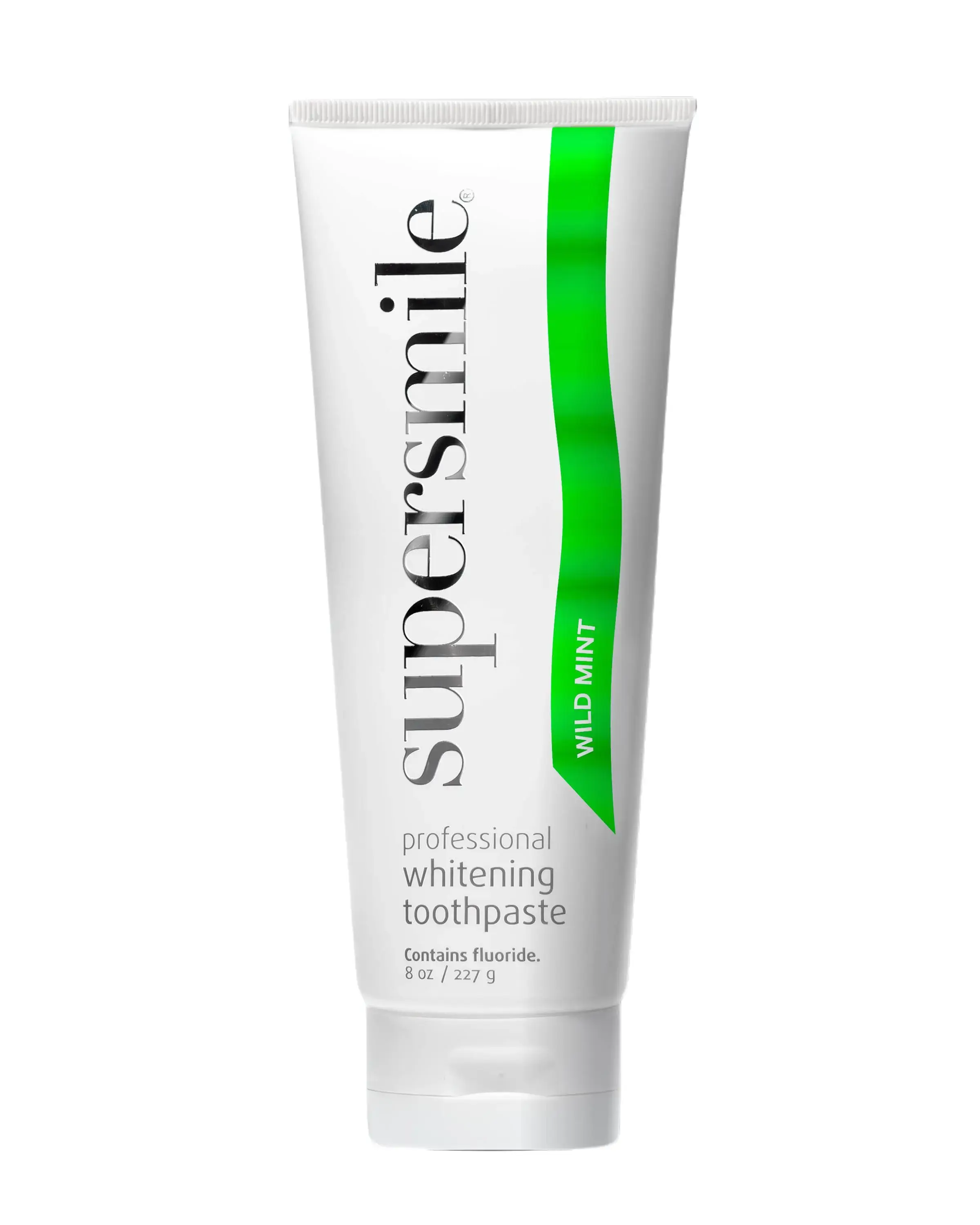 whitening toothpaste - wild mint flavor (8oz)