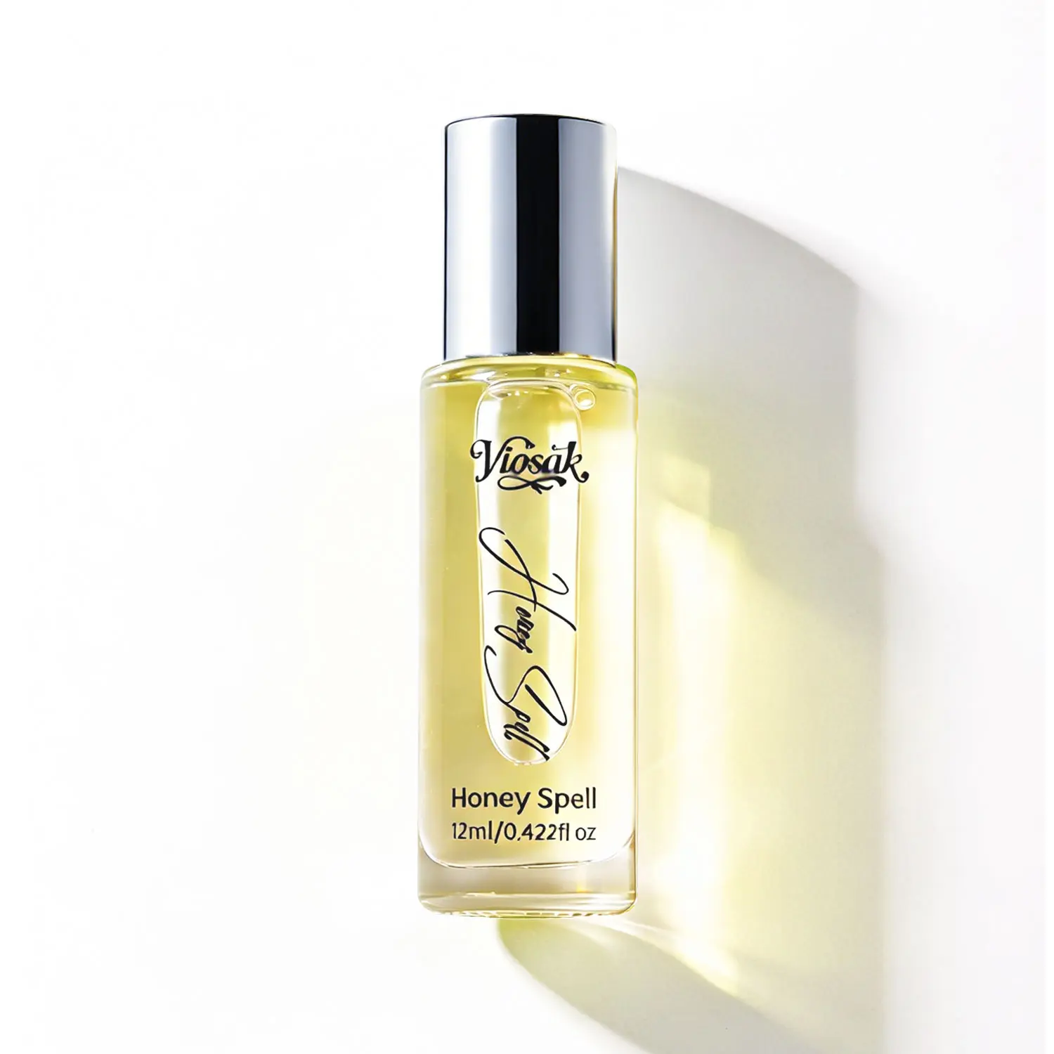 VIOSAK Luxury Honey Oud  Eau De Rose Parfum 12ml – Sweet Gourmand Scent with Bergamot & Blackcurrant, Long Lasting Arabian Perfume for Women, Sticky Honey Floral Fragrance | Viral TikTok Perfect Gift for Her| Honey Spell set daily travel
