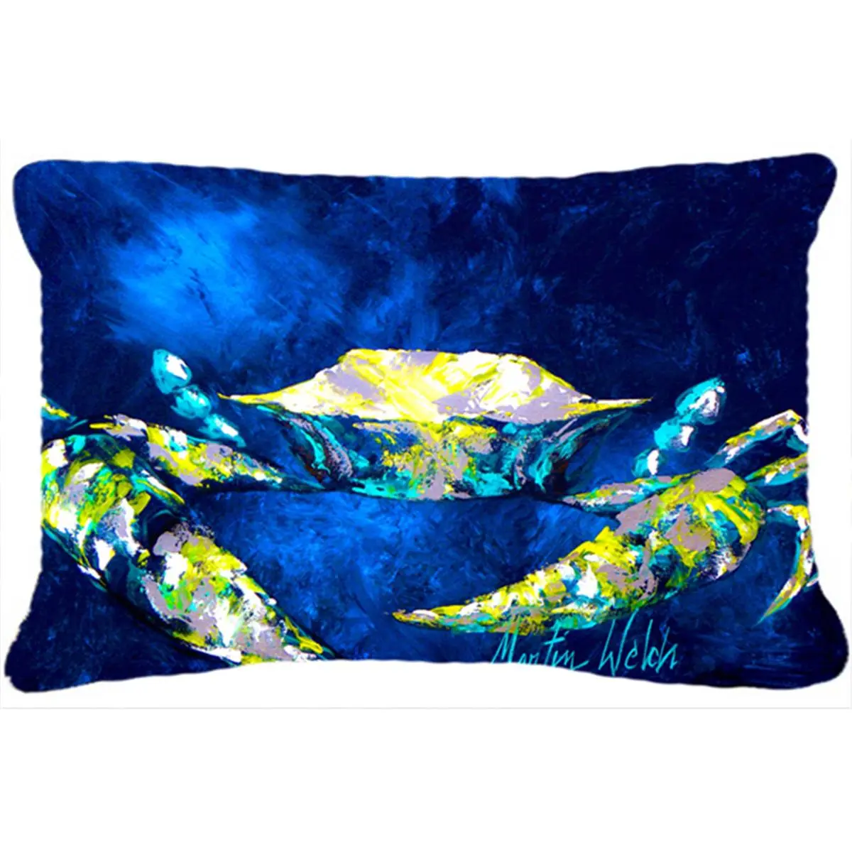 212 MAIN Unique Crab Polyester Fabric Decorative Pillow, Mildew-Proof Indoor/Outdoor Soft Textile Furnishing