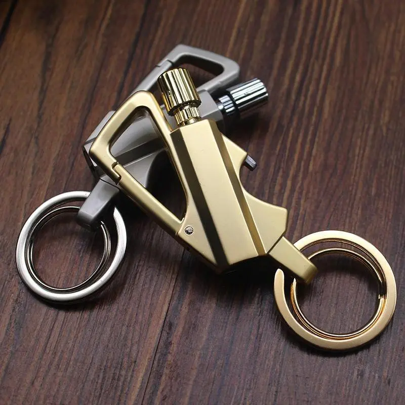Men’s Keychain Multi-Tool -Men’s Gifts, Heavy-Duty Metal Keychain for Men, Waterproof Multi-Tool with Bottle Opener & Dual Clip, Cool Accessory for Outdoors & Camping, Gifts For Boyfriend, Tools And Gadgets, Men's Accessories, Mens Gifts