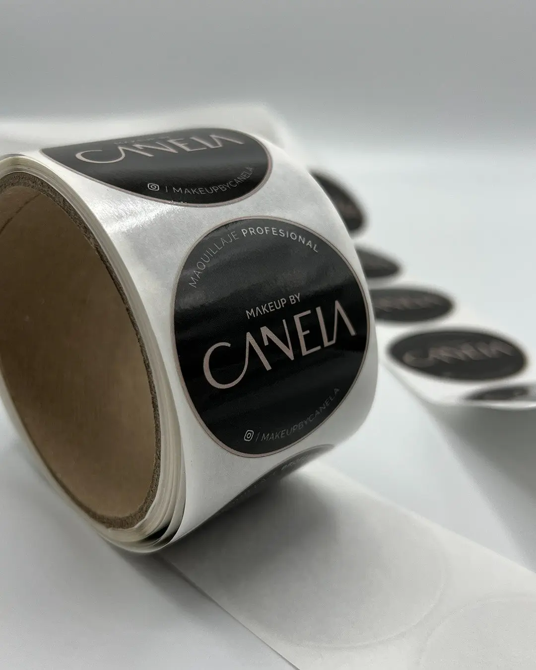 Glossy Roll Labels